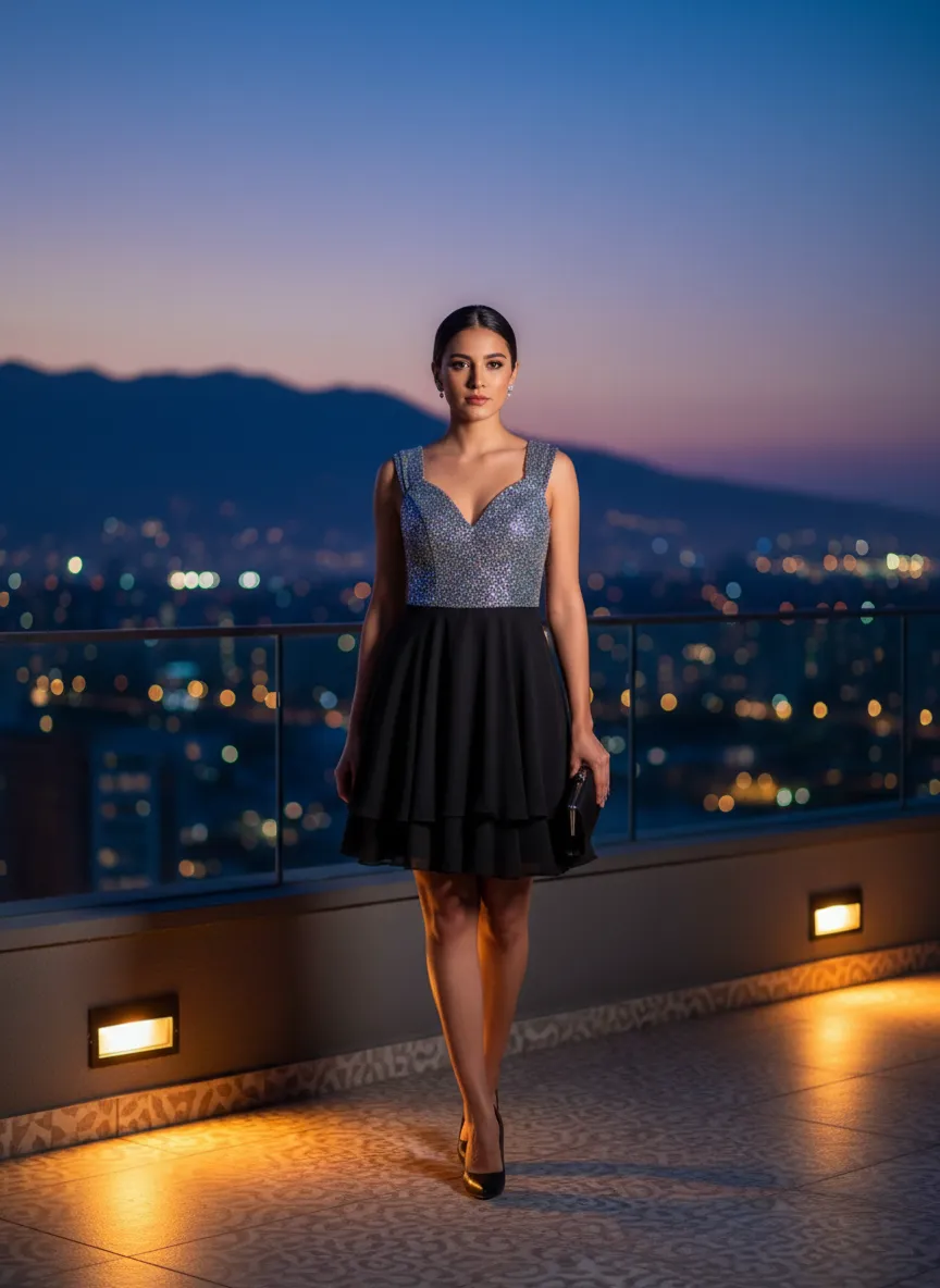 Vestido de Noche 'Diva Glam'