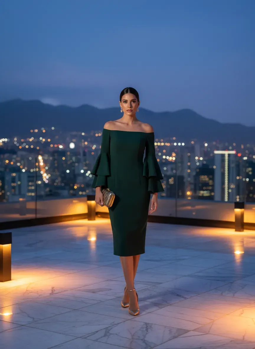 Vestido Esmeralda Noche de Gala