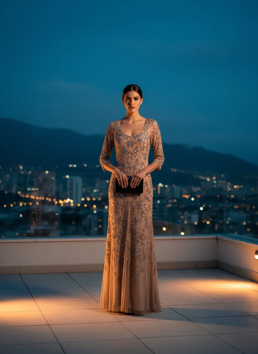 Vestido Noche Estrellada